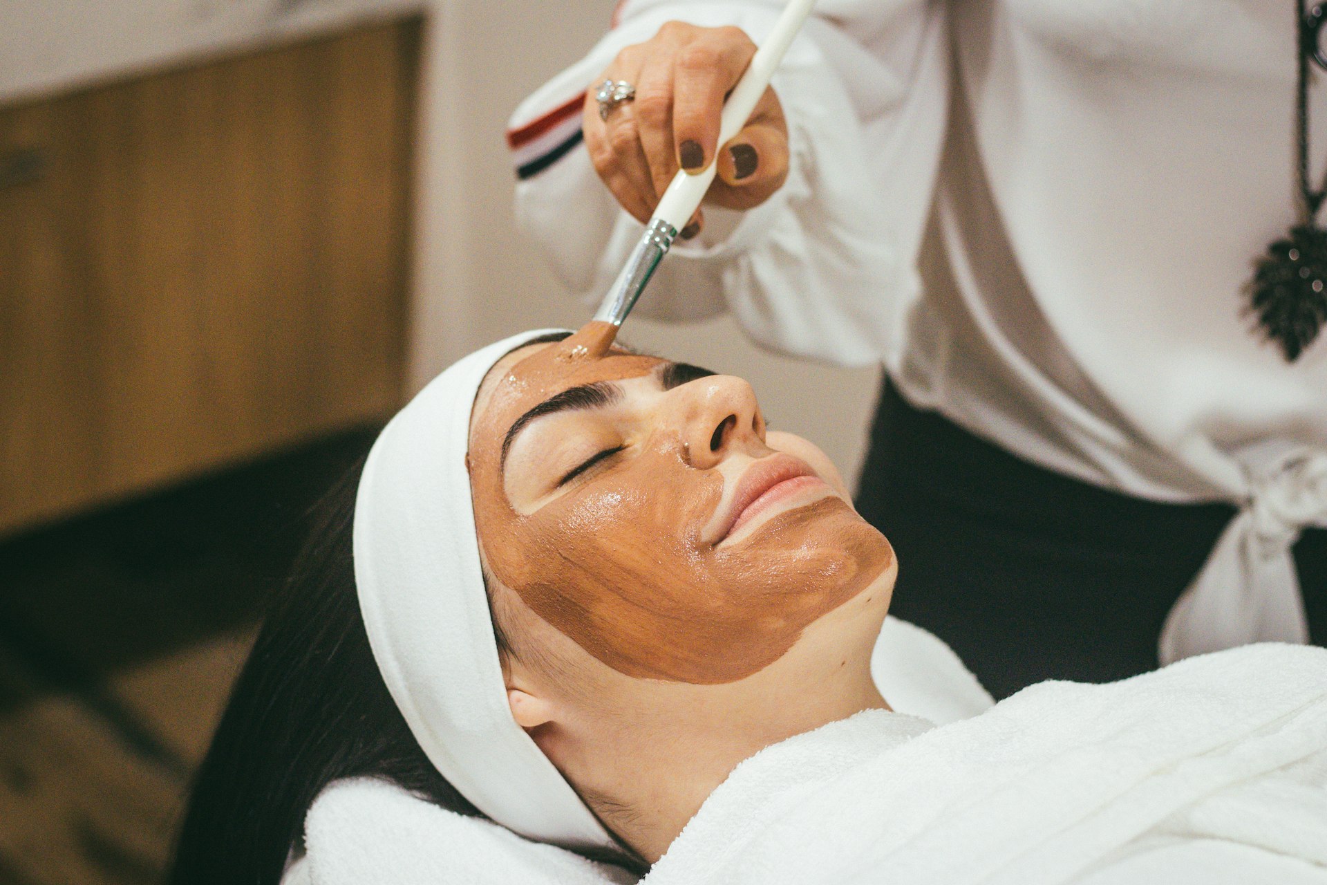 Close-up of healthy skin